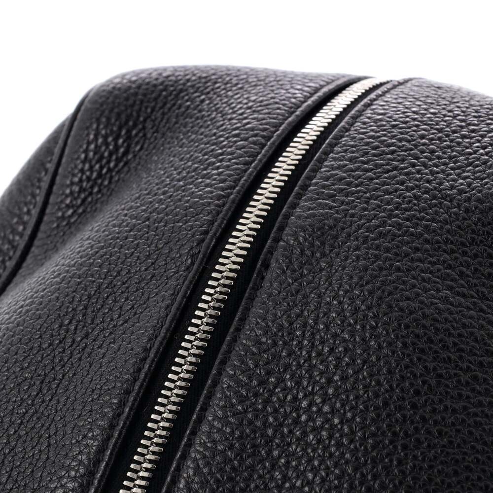 Prada Triangle Zip Backpack Leather #230672P10B - image 6